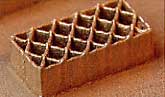 diamond shaped lattice